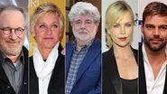 Steven Spielberg, Ellen DeGeneres, George Lucas, Charlize Theron e Ricky Martin lamentam a morte de Steve Jobs - Getty Images