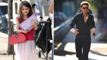 Suri visita Tom Cruise no set de gravação do longa 'One Shot' - Splash News www.splashnews.com