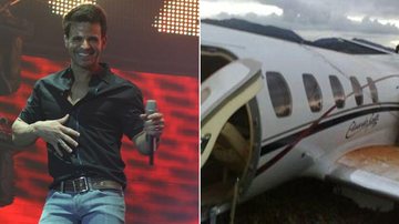 Eduardo Costa sofre acidente de avião em Minas Gerais - Divulgação