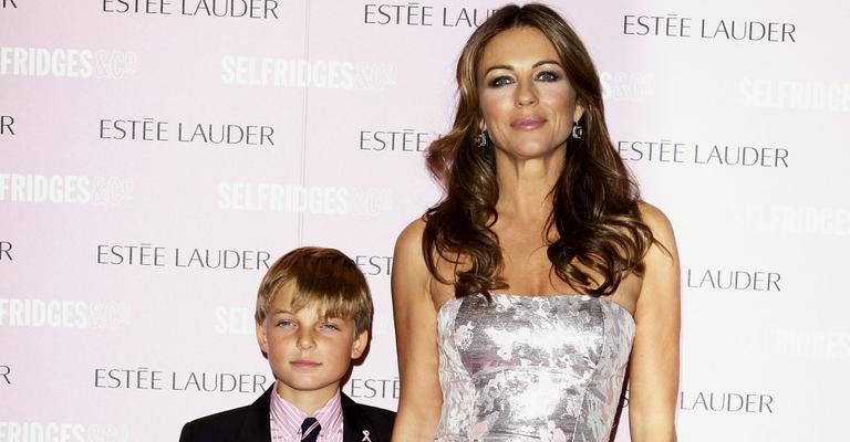 Liz Hurley e Damian. - Getty Images