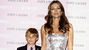 Liz Hurley e Damian. - Getty Images