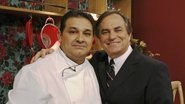 Em SP, o chef Espedito Pereira participa do horário de Ronnie Von, na TV Gazeta.