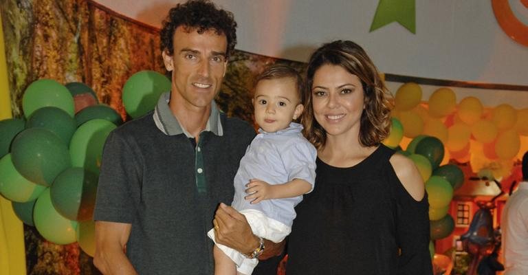 Emanuel e Leila com Lukas - Ivan Faria