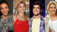 Ivete Sangalo, Carolina Dieckmann, Caio Castro e Ana Hickmann - Fotomontagem