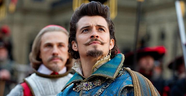 Orlando Bloom em 'Os Três Mosqueteiros' - Divulgação