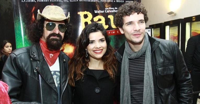 Daniel Oliveira e Vanessa Giácomo no lançamento do filme 'Raul Seixas:  O Início, o Fim e o Meio', no Rio de Janeiro - Anderson Borde / AgNews