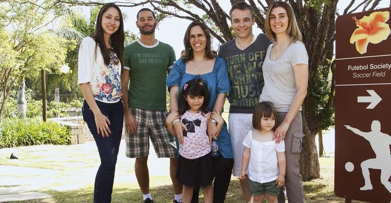 Karoline, Danilo, Marina e Fábio cuidaram dos bastidores. - Renata D'Almeida