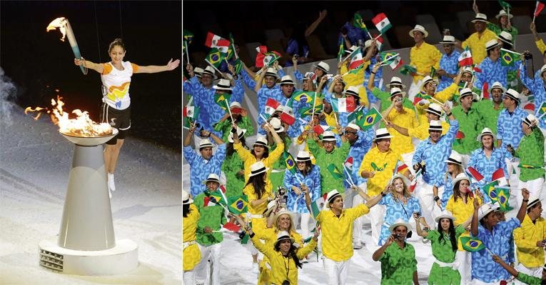 Brasil agita cerimônia inaugural - Esmond Boylan