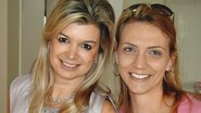 A médica Adriana Moretti e a empresária Roberta Gouveia em almoço, em SP.