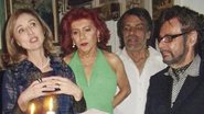 Rosana Beni celebra 46 anos em jantar organizado por Desirée, com Victor Wagner e Wilson Dimitrov, em SP.