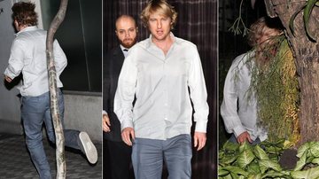 Owen Wilson foge dos cliques de paparazzi - Manuela Scarpa/Photo Rio News