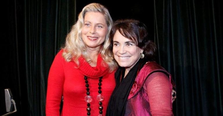 Vera Fischer e Regina Duarte na estreia de 'As Polacas - Flores do Lodo' - Philippe Lima / AgNews