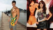 Dulce Maria estaria namorando o Mister Brasil 2011 Lucas Malvacini - Fotomontagem