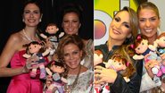 Luciana Gimenez, Claudete Troiano, Ellen Jabour, Claudia Leitte e Adriane Galisteu no Teleton 2011 - Divulgação