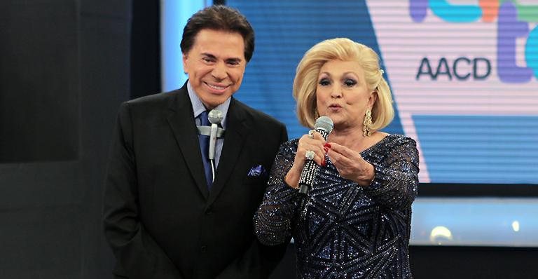 Silvio Santos e Hebe Camargo - Divulgação/SBT