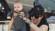 Selma Blair e Arthur. - Splash News