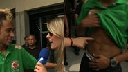 Íris Stefanelli entrevista Neymar - Reprodução / RedeTV!