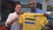 Camisa da seleção para o ex-pugilista