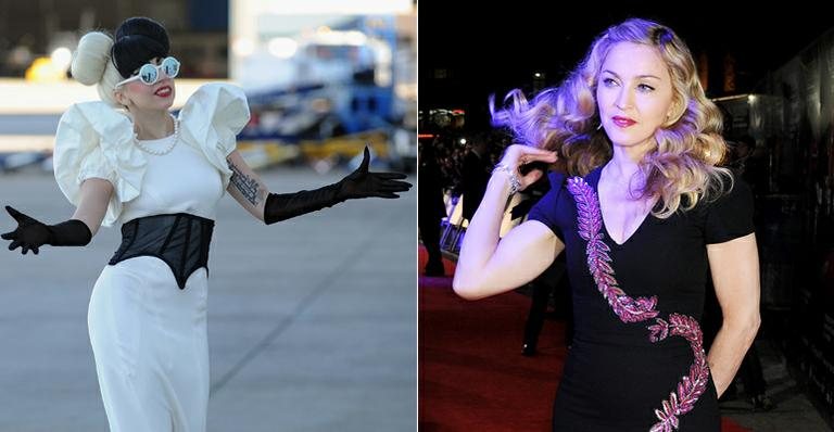 Lady Gaga e Madonna: colegas pop ou inimigas mortais? - Getty Images