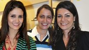 Vanessa Rosseto e Ana Candeias na abertura da franquia de Walesca Soares.