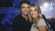 O casal Raul Boesel e Deborah Cesco, em SP.