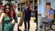 Wanessa Camargo, Zeca Camargo e Fernando Fernandes no Aeroporto Santos Dumont - Leotty Jr/AgNews