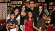 Orlando Morais com a mulher, Gloria Pires, e os filhos - André Muzell / AgNews