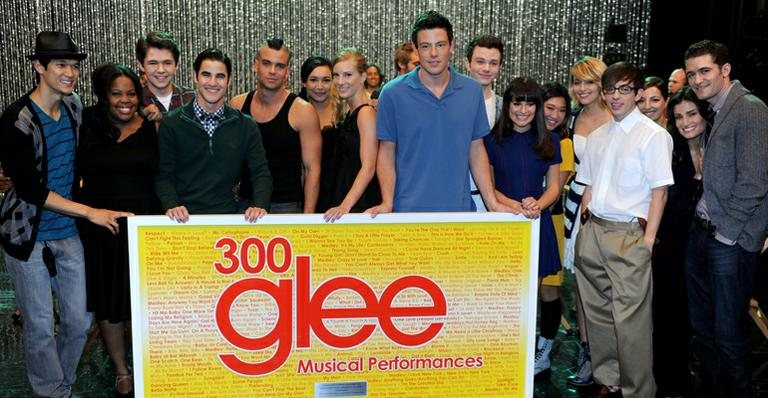 'Glee' comemora o 300º número musical - Getty Images