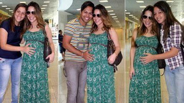 Wanessa é abordada por fãs em aeroporto - Leotty Jr/AgNews