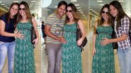 Wanessa é abordada por fãs em aeroporto - Leotty Jr/AgNews