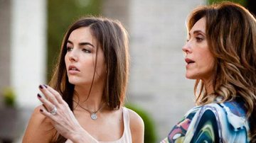 Camilla Belle e Christiane Torloni nos bastidores de 'Open Road' - Reprodução Facebook