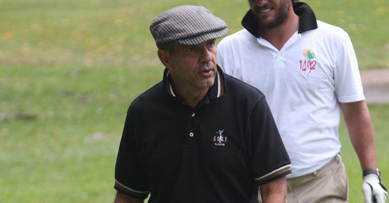 Humberto Martins aparece sem barba em partida de golfe - Marcos Ferreira/Photo Rio News