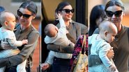 Miranda Kerr com o pequeno Flynn, fruto de seu casamento com Orlando Bloom - GrosbyGroup