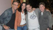 Herson Capri, Susana Garcia, Tiago Abravanel e Edwin Luisi - Fausto Candelaria / AgNews