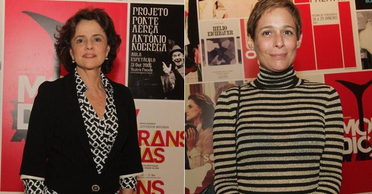 Marieta Severo e Andréa Beltrão no teatro - André Muzell / Agnews