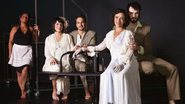 Em SP, os atores Laura, Eloísa, Elam, Daniela e Diogo Pasquim estreiam A Serpente. - Gabriel Chiarastelli