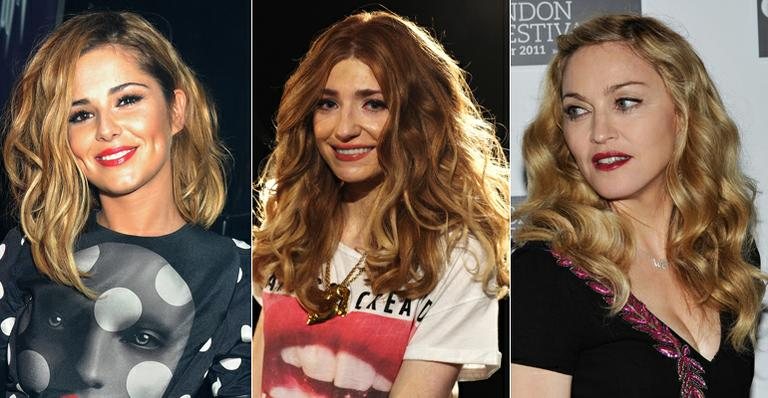 Cheryl Cole, Nicola Roberts e Madonna - Getty Images