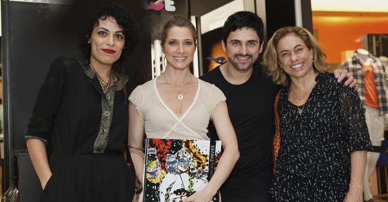 Fabiana Gomes, Letícia Spiller, Anderson Thives e Cissa Guimarães marcam presença em inauguração.