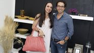 Daniella Zylbersztajn celebra sua nova linha com o irmão, Gustavo, em SP.