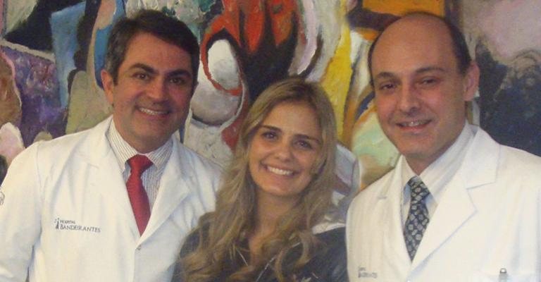 Em SP, os cardiologistas Heron Rached e Mario Lucio recebem Milene Domingues.