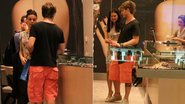 Ísis Valverde e Tom Rezende passeiam em shopping carioca - Daniel Delmiro / AgNews