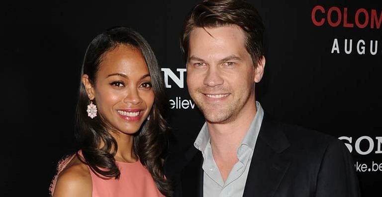 Zoe Saldana e Keith Britton - Getty Images