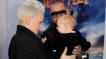 Pink e Carey Hart com a pequena Willow - Getty Images