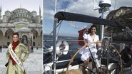 A Miss Mundo Brasil 2011 fica fascinada com a Mesquita Azul, em Istambul. A gaúcha passeia de veleiro pelas águas da ilha italiana de Capri. - Sheila Mueller