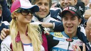 Paris Hilton e Maverick Viñales - Albert Gea/Reuters