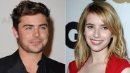 Zac Efron e Emma Roberts estariam juntos - Getty Images