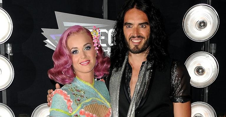 Katy Perry e Russell Brand - Getty Images