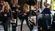 Gisele passeia com Benjamin - The Grosby Group