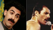 Sacha Baron Cohen e Freddie Mercury - Getty Images