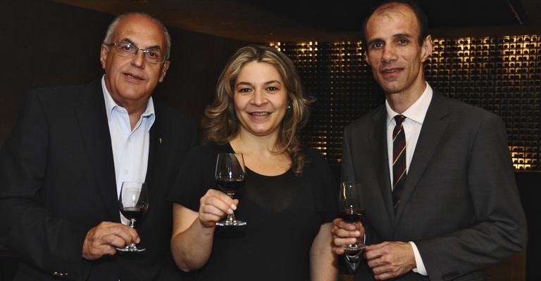 Carlos Cabral, Alessandra Casolato e Manoel Beato, em SP.